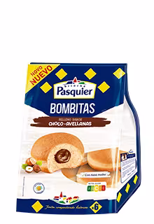 Bombitas rellenas de chocolate con avellana