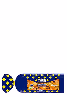 Brioche trenzado con pepitas de chocolate