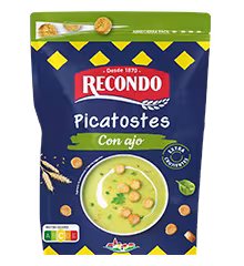 Picatostes sabor ajo