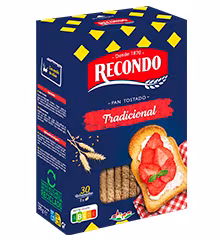 Pan tostado tradicional